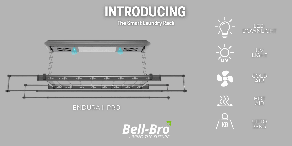 Endura II Pro (1200 x 628 px) Ampaian baju pintar Bellbro Endura II Pro dipasang di siling